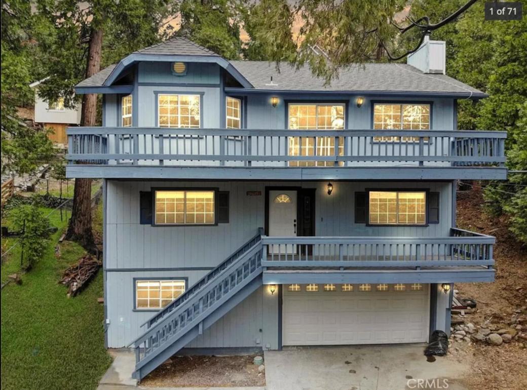 Bluebird Cabin Crestline ภายนอก รูปภาพ
